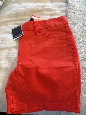 Lands' End Bright Red Pencil Skirt